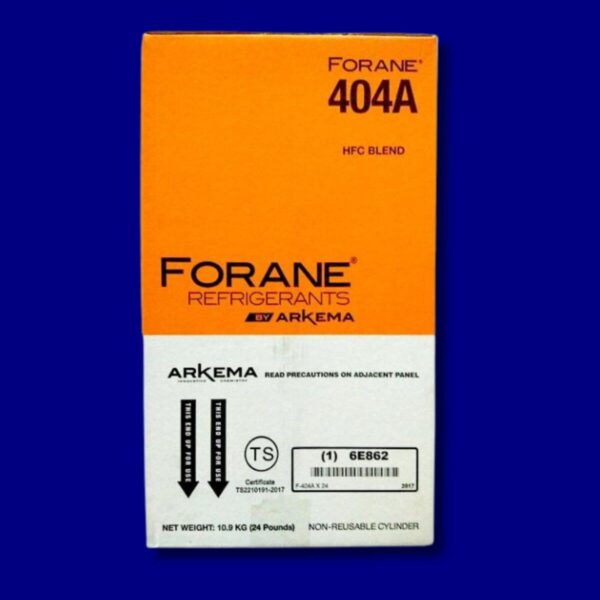 Forane R-404A Refrigerant 24lb Cylinders Sealed.