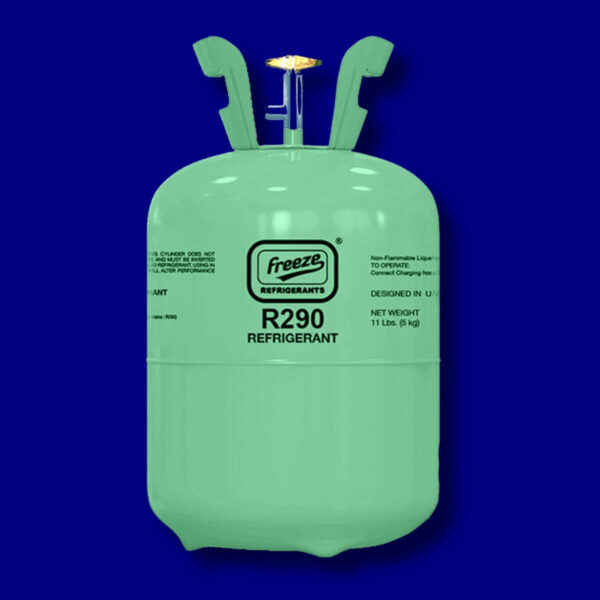 FREEZE Refrigerant R290 Gas 11Lbs 5Kg