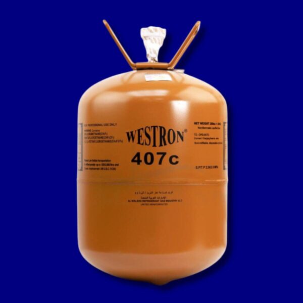 Westron R407C Refrigerant Gas – (11.3Kg/6.8Kg/3.4Kg)