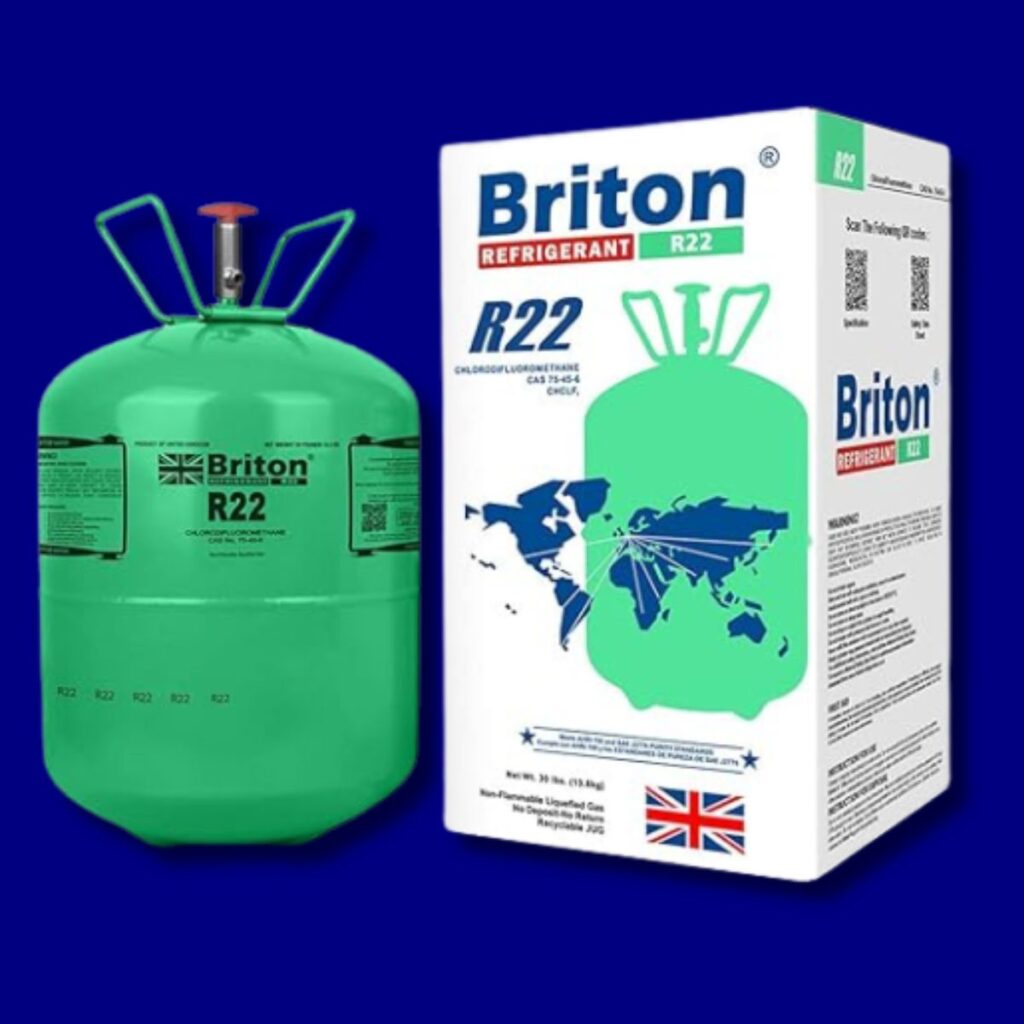 Briton Refrigerant R22 For HVAC Disposable Cylinder 13.6Kg – A. A. Gas ...