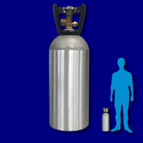 High Performance 50l 200bar Helium Gas Cylinder