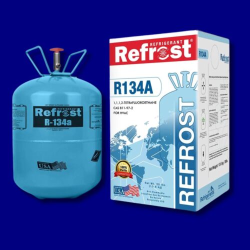 Refrost Refrigerant R134A For HVAC Disposable Cylinder 13.6Kg